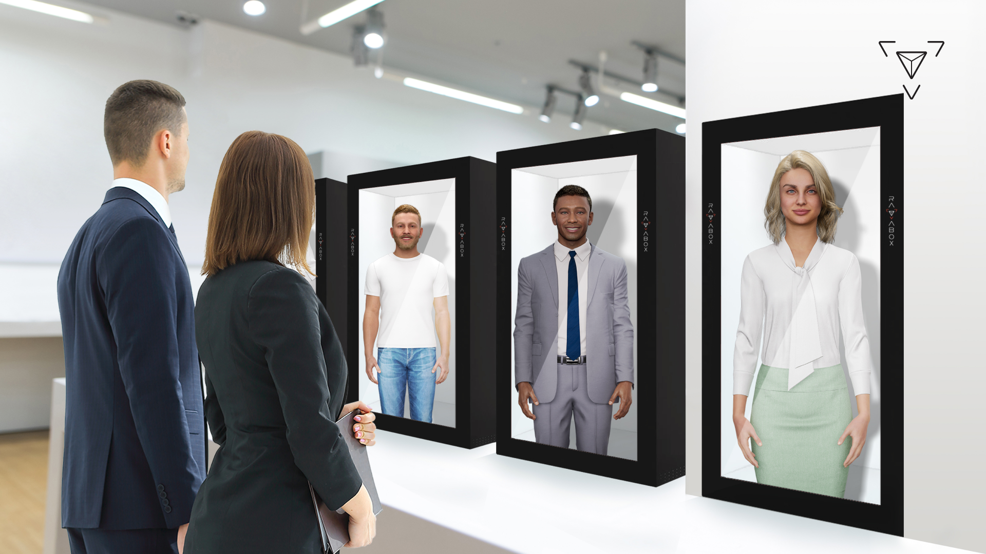 professional photorealistic AI interactive avatar in natural conversation advanced AI virtual assistant