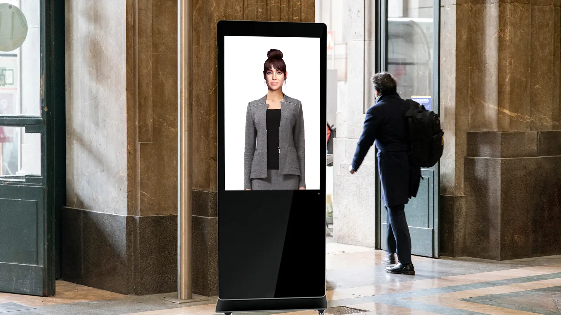 hotel ai assistant for wayfinding in hotel with ai kiosk info systems