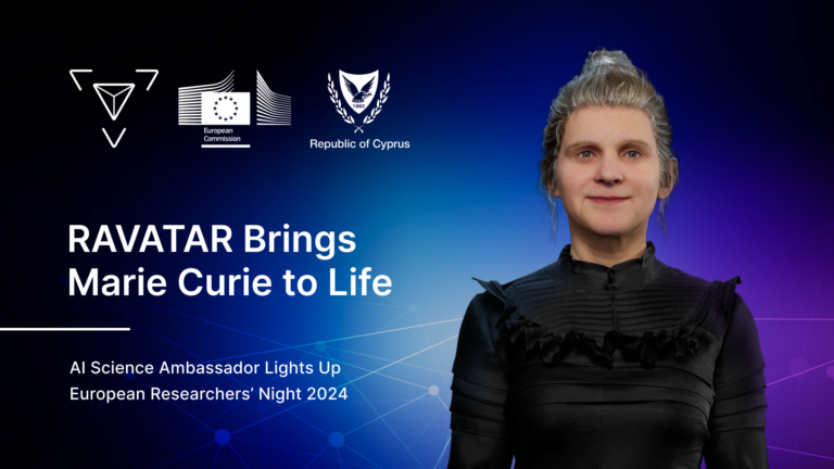 marie curie science ambassador ai holographic avatar future of education with ai