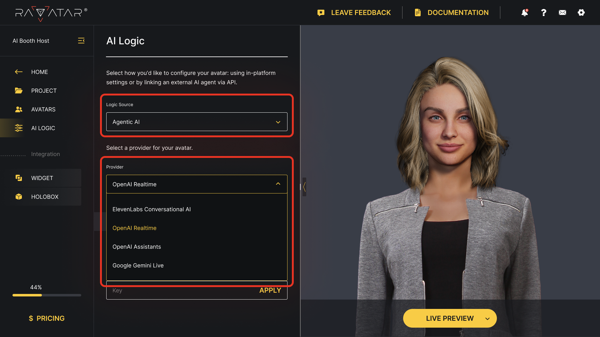 agentic ai for ai avatar automation realtime opeanai assistants