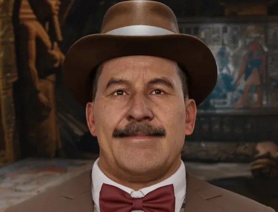 Howard Carter AI Hologram